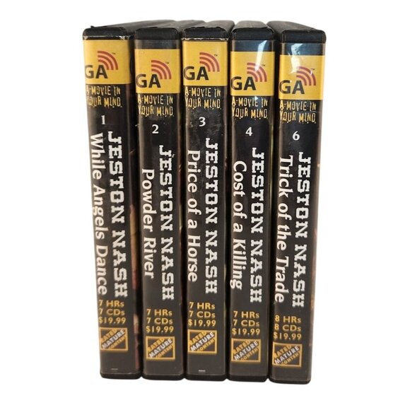 Ralph Cotton, Produced Washington Other - Jeston Nash GraphicAudio CD Set 1-4 & 6 Ralph Cotton Western Audiobooks • Collec